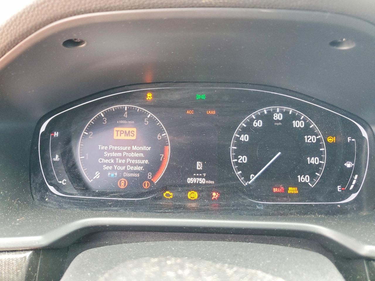 2019 HONDA ACCORD