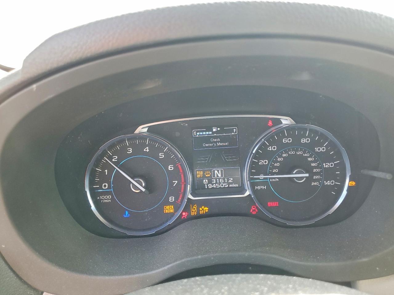 2017 SUBARU FORESTER