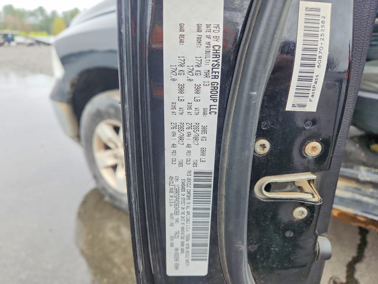 2013 RAM 1500