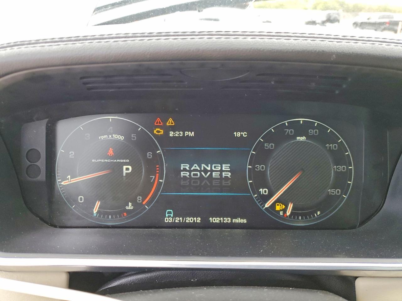 2013 LAND ROVER RANGE ROVER