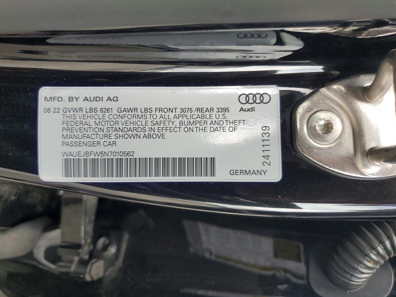 2022 AUDI e-tron GT