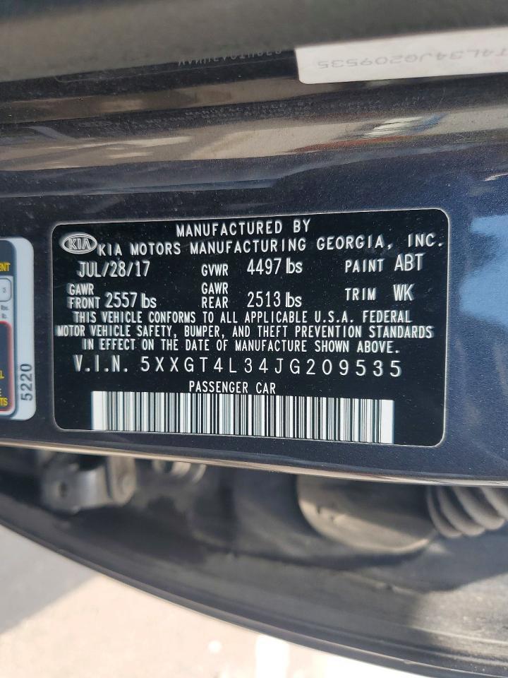 2018 KIA OPTIMA