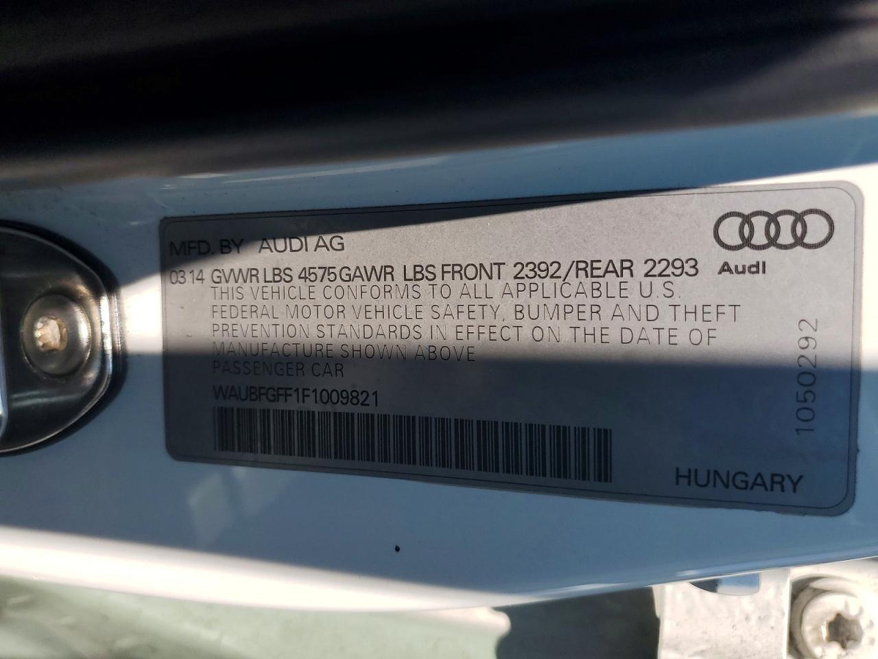2015 AUDI A3