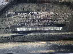 2013 HYUNDAI SONATA