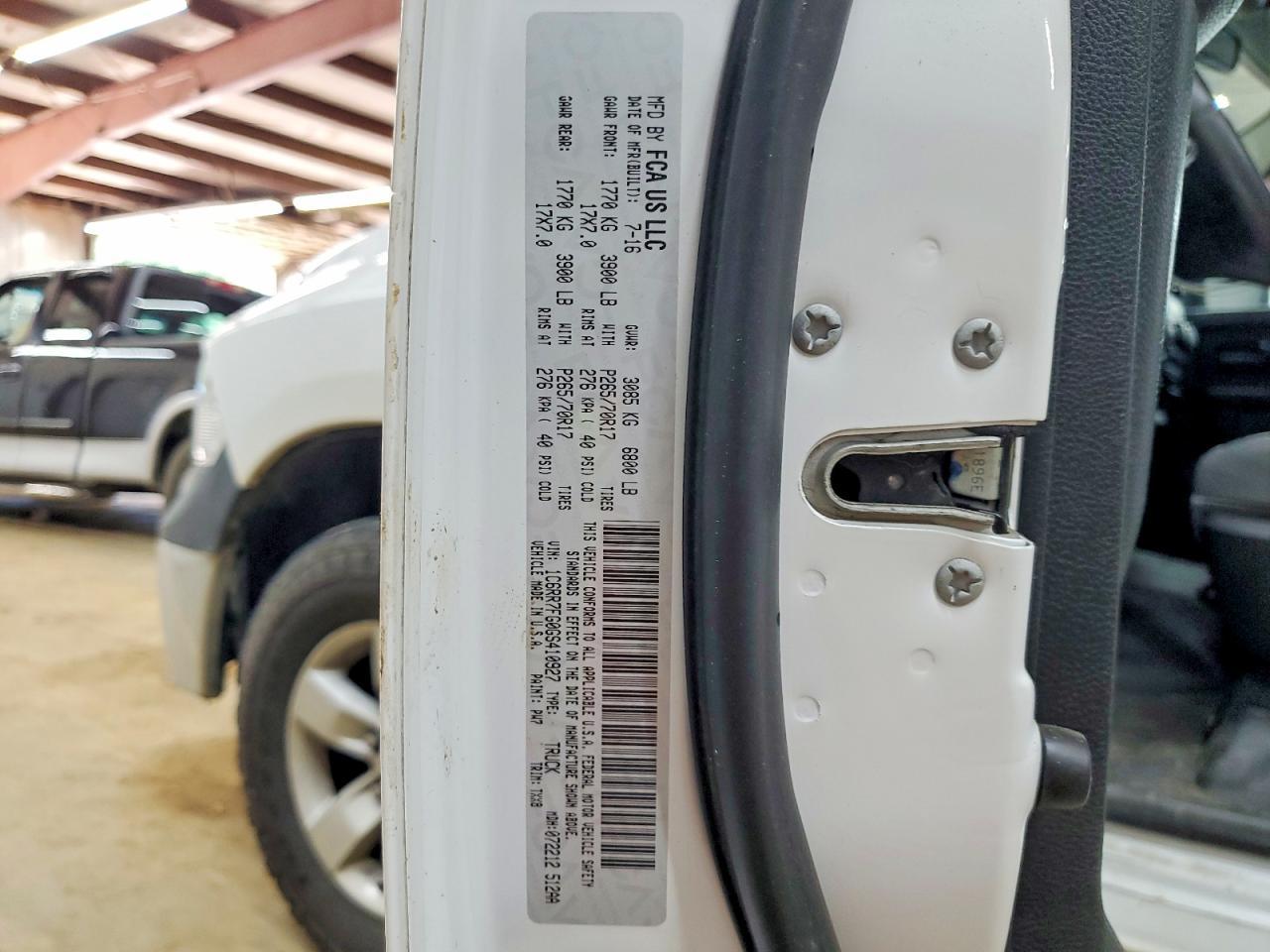 2016 RAM 1500