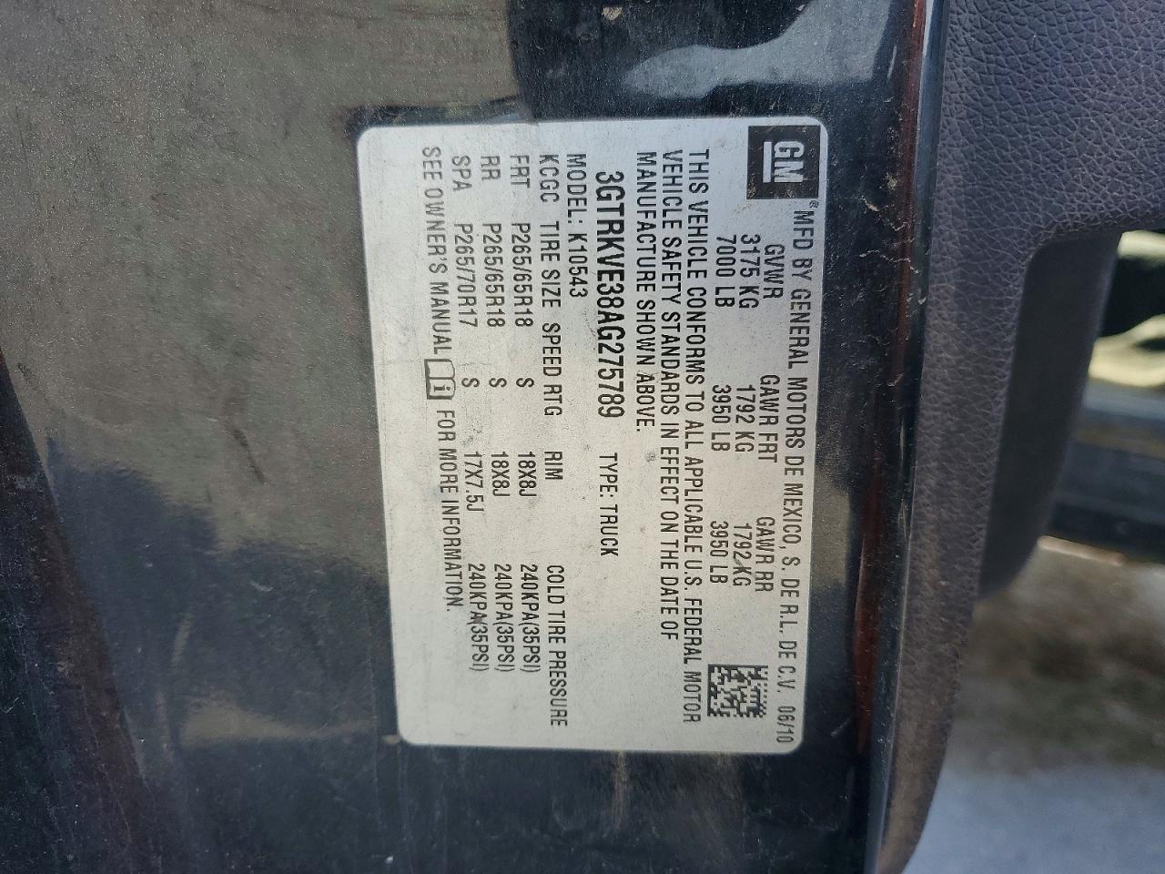 2010 GMC Sierra