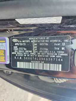 2019 KIA OPTIMA