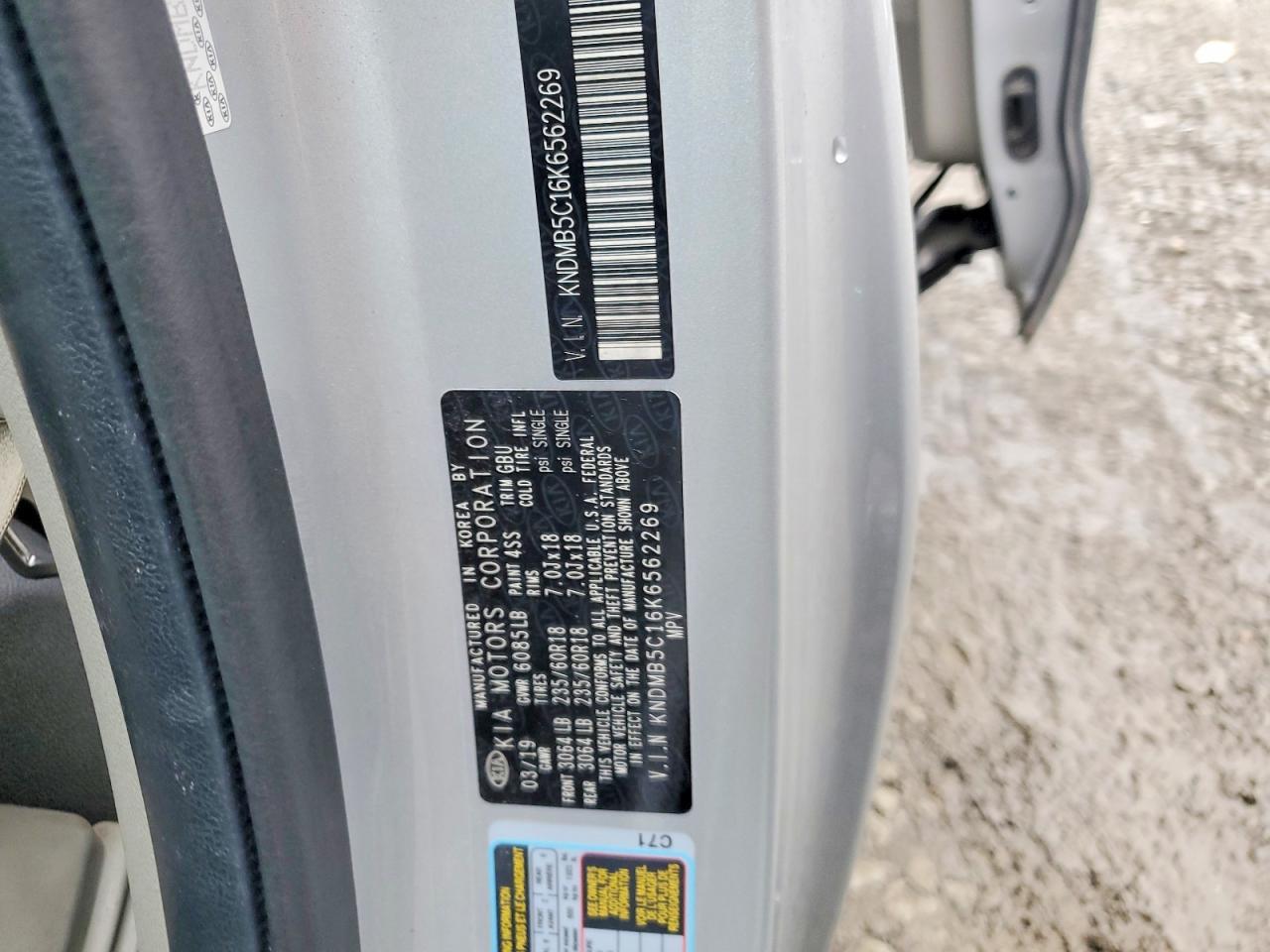 2019 KIA SEDONA