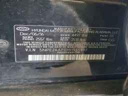 2017 HYUNDAI SONATA