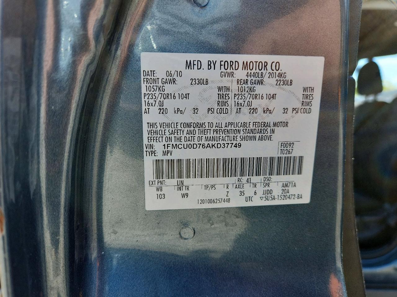 2010 FORD ESCAPE