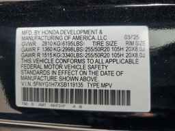 2025 HONDA PILOT