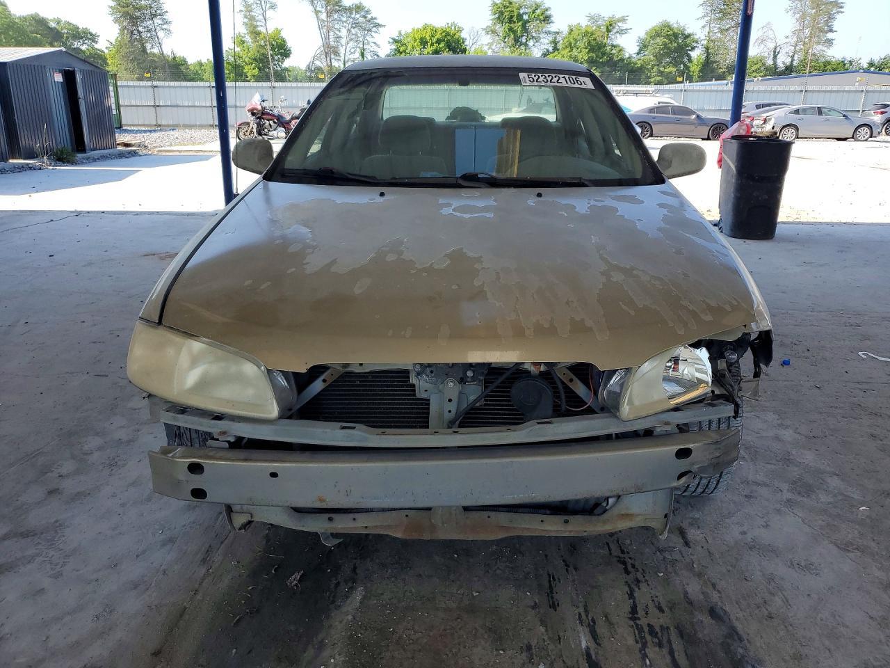 2001 NISSAN SENTRA