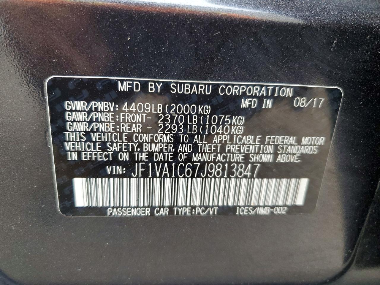 2018 SUBARU Brat