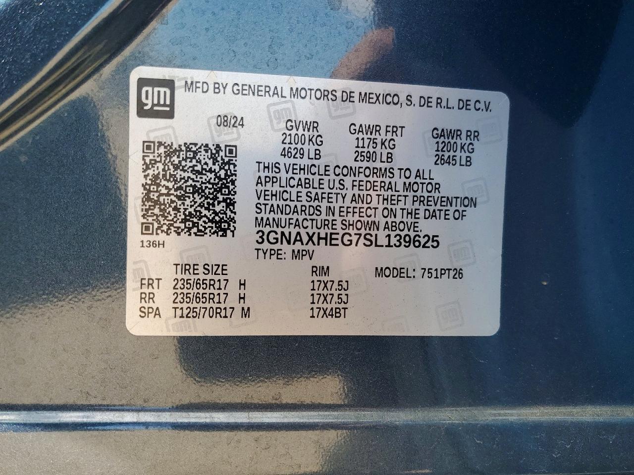 2025 CHEVROLET EQUINOX