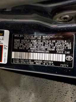 2017 TOYOTA CAMRY