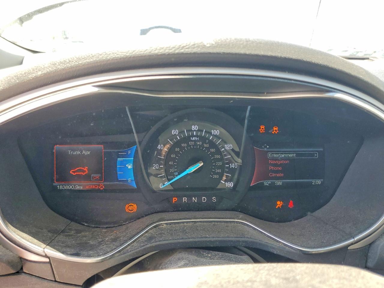 2016 FORD FUSION