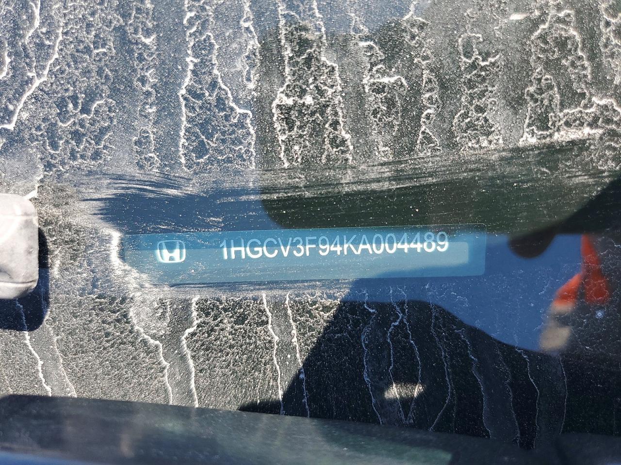 2019 HONDA ACCORD