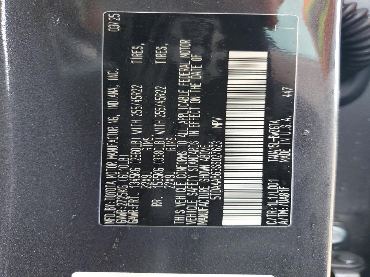 2025 LEXUS TX 350