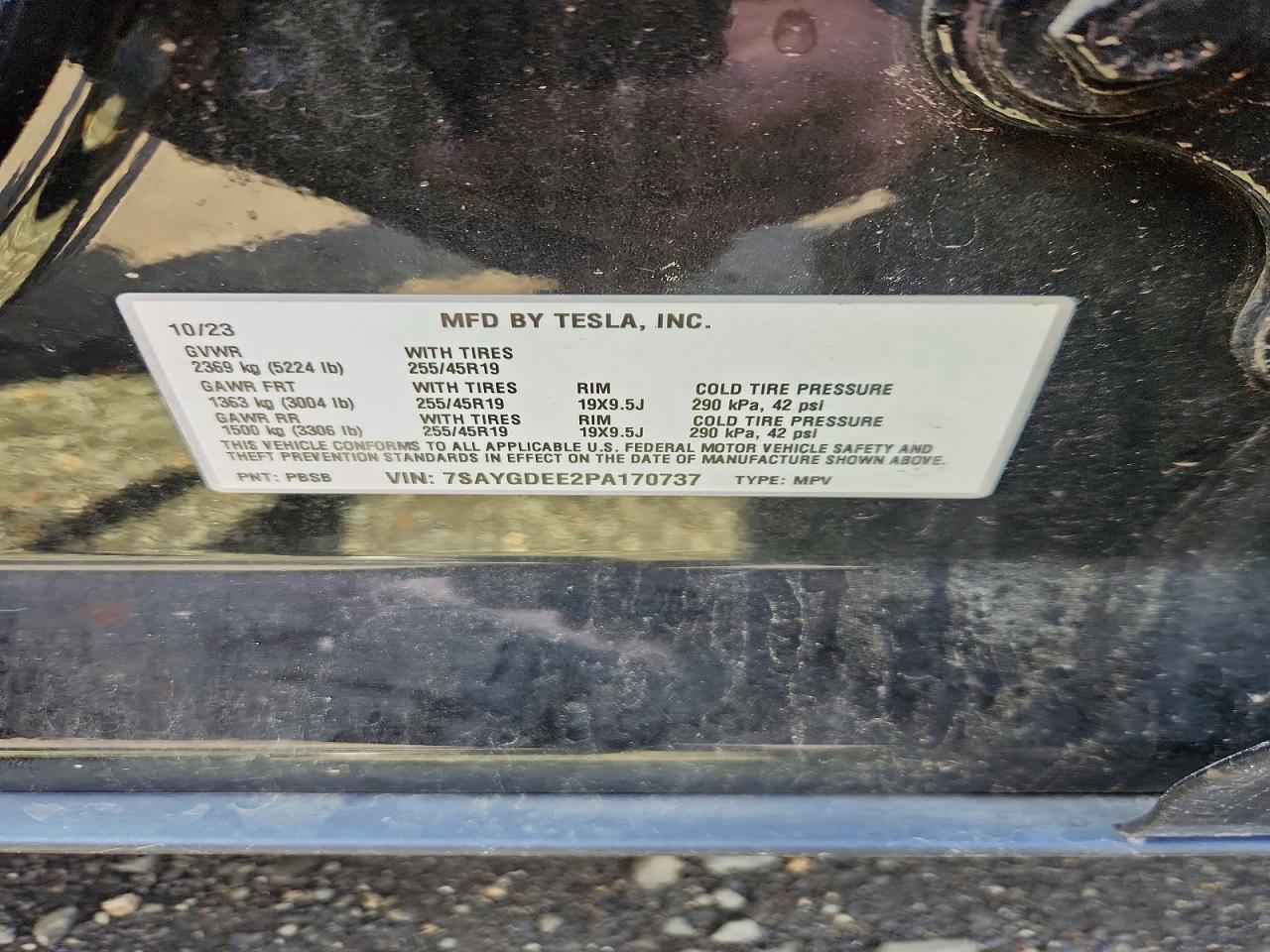 2023 TESLA MODEL Y