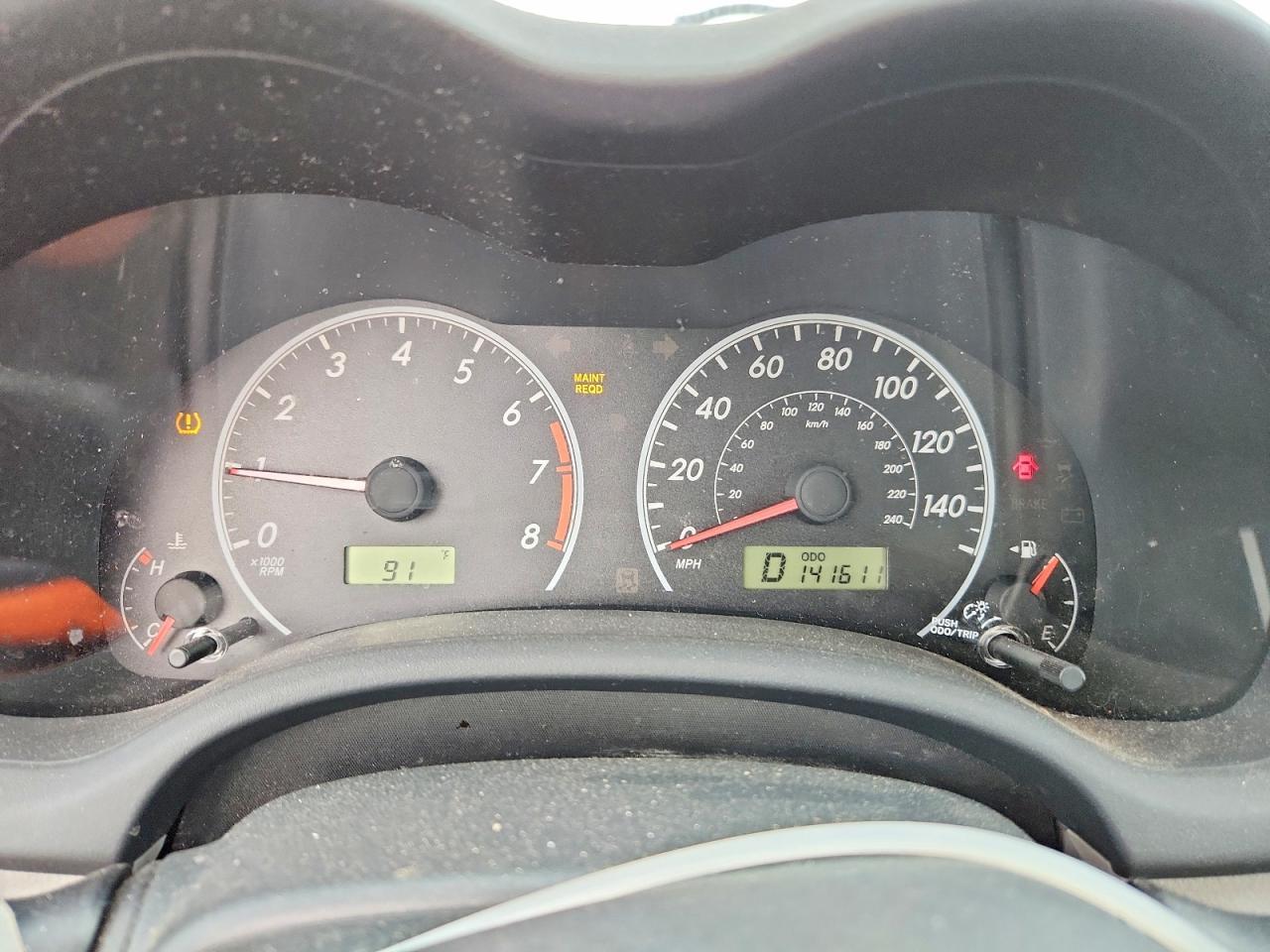 2011 TOYOTA COROLLA