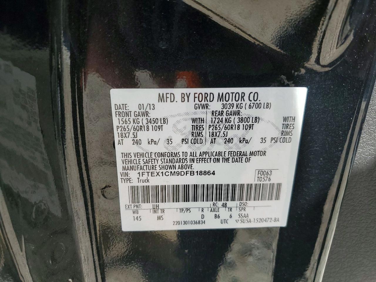 2013 FORD F-150