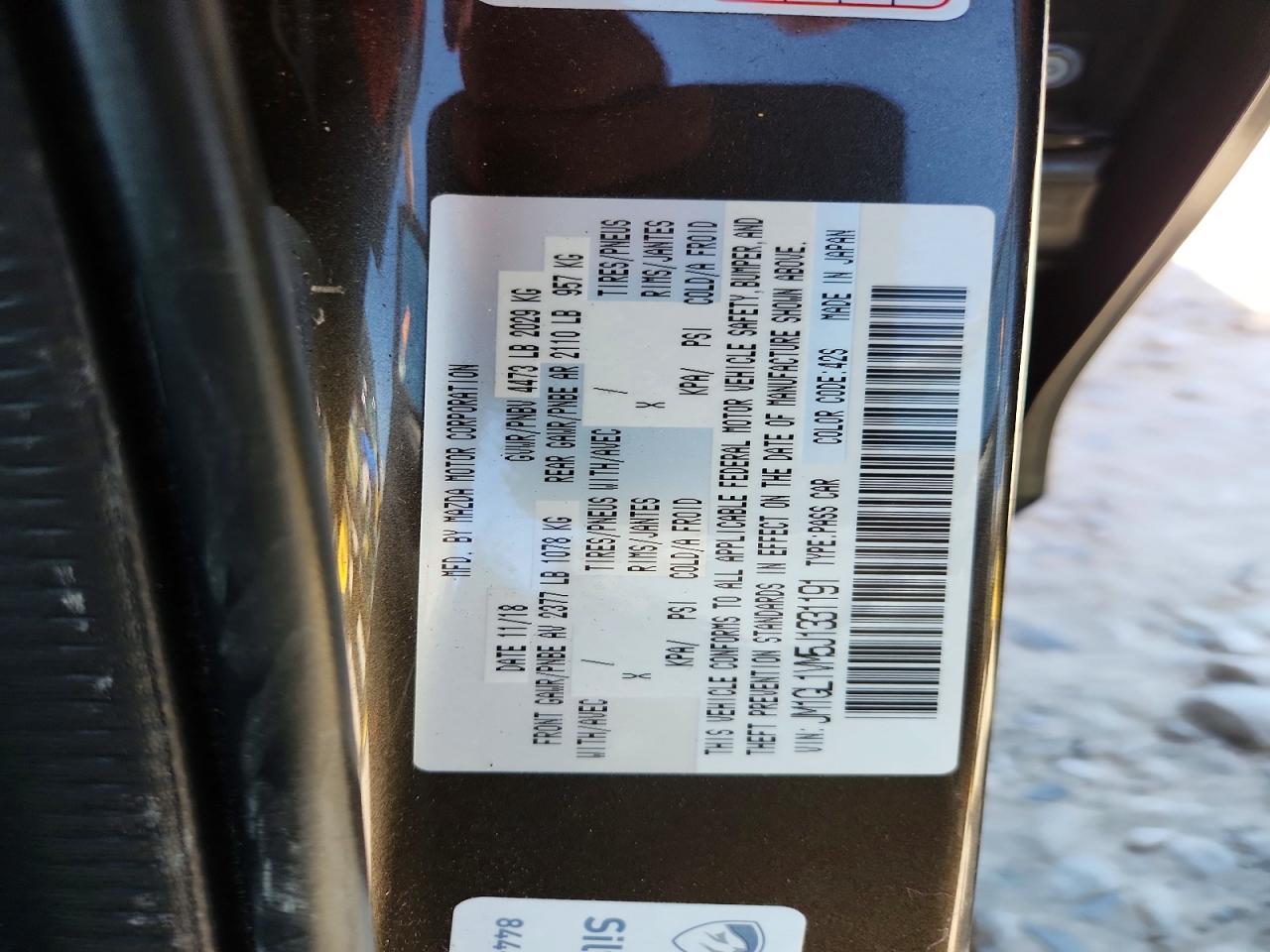 2018 MAZDA 6