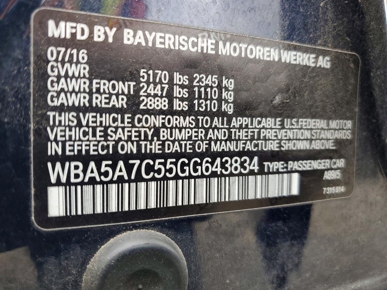 2016 BMW 5 series