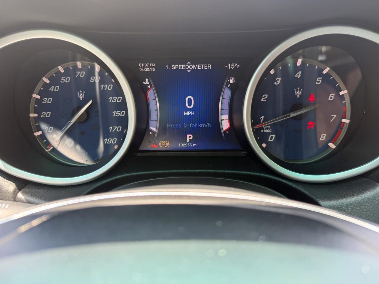 2015 MASERATI Ghibli