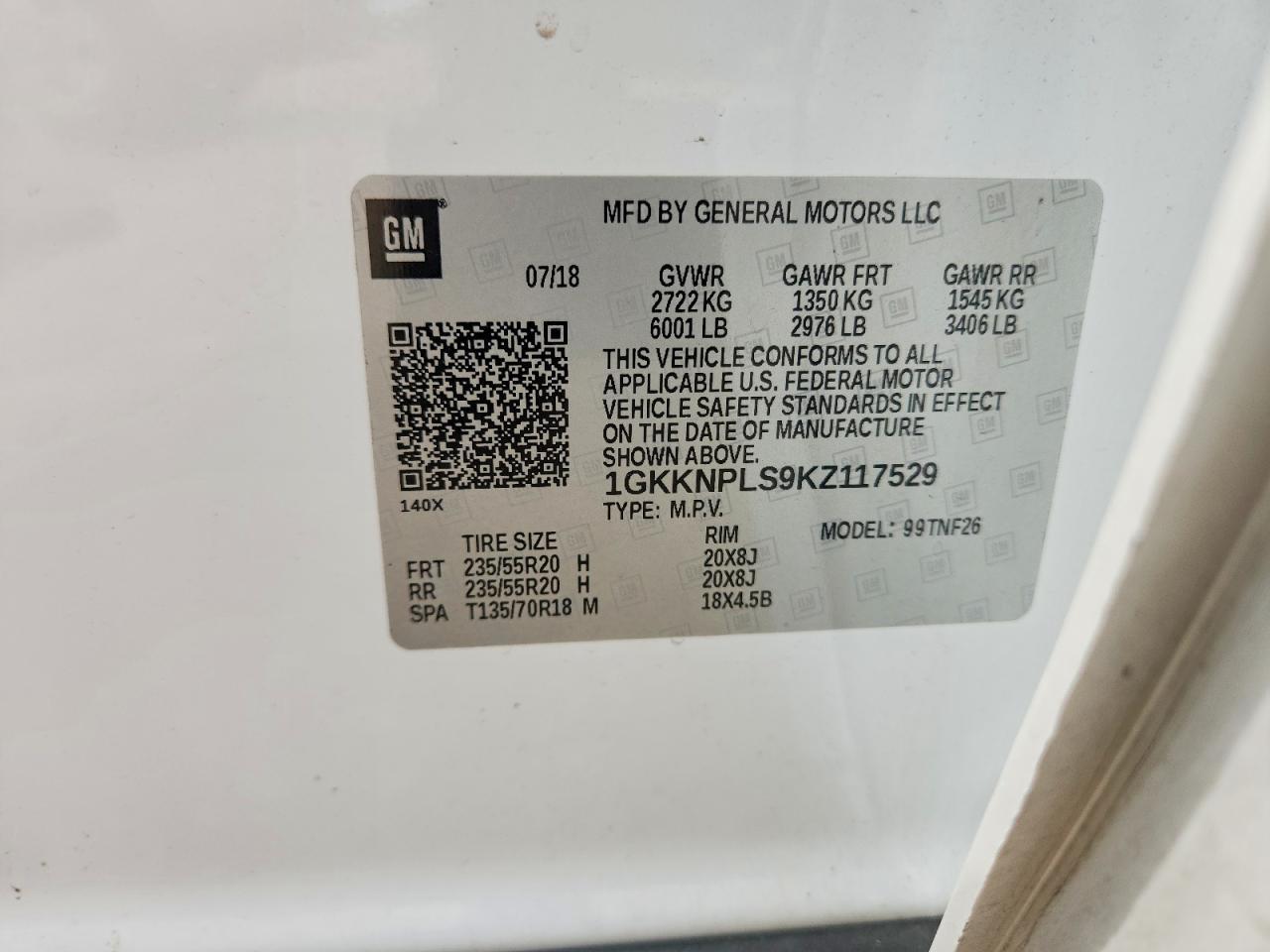 2019 GMC ACADIA