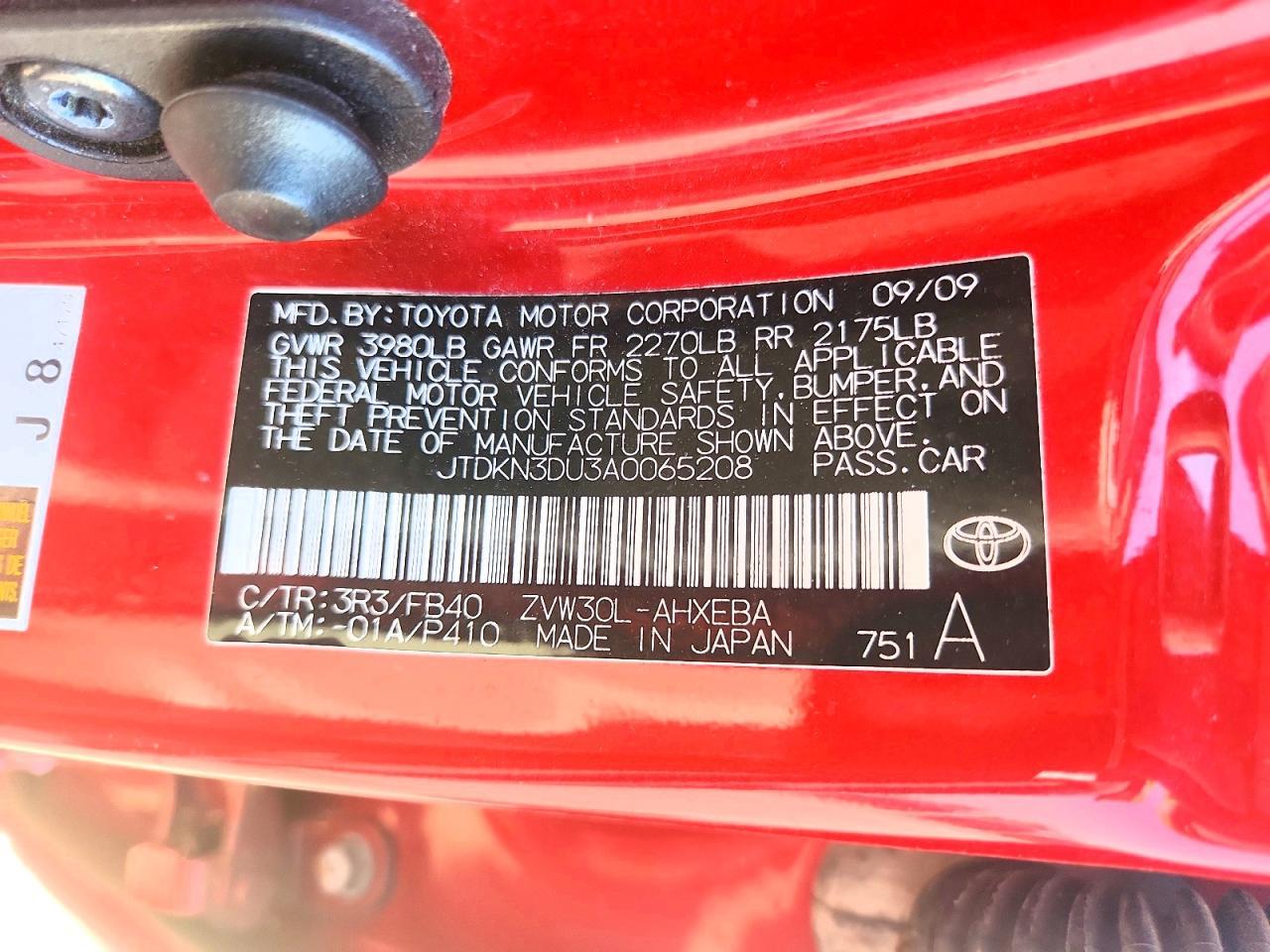 2010 TOYOTA PRIUS