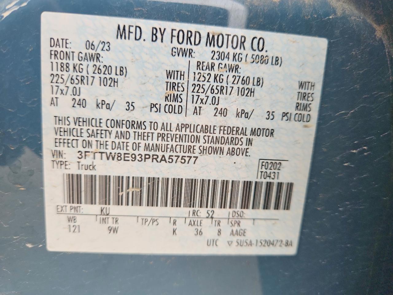 2023 FORD Maverick