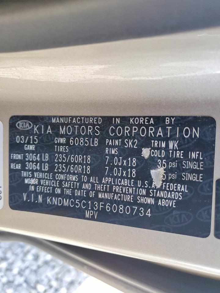 2015 KIA SEDONA