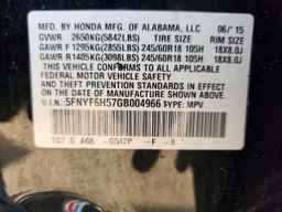 2016 HONDA PILOT