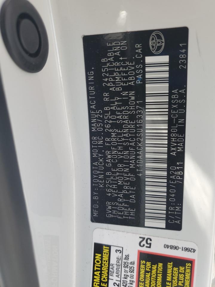 2025 TOYOTA CAMRY