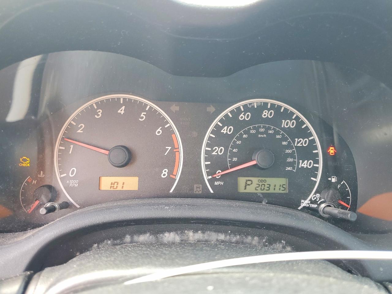 2009 TOYOTA COROLLA