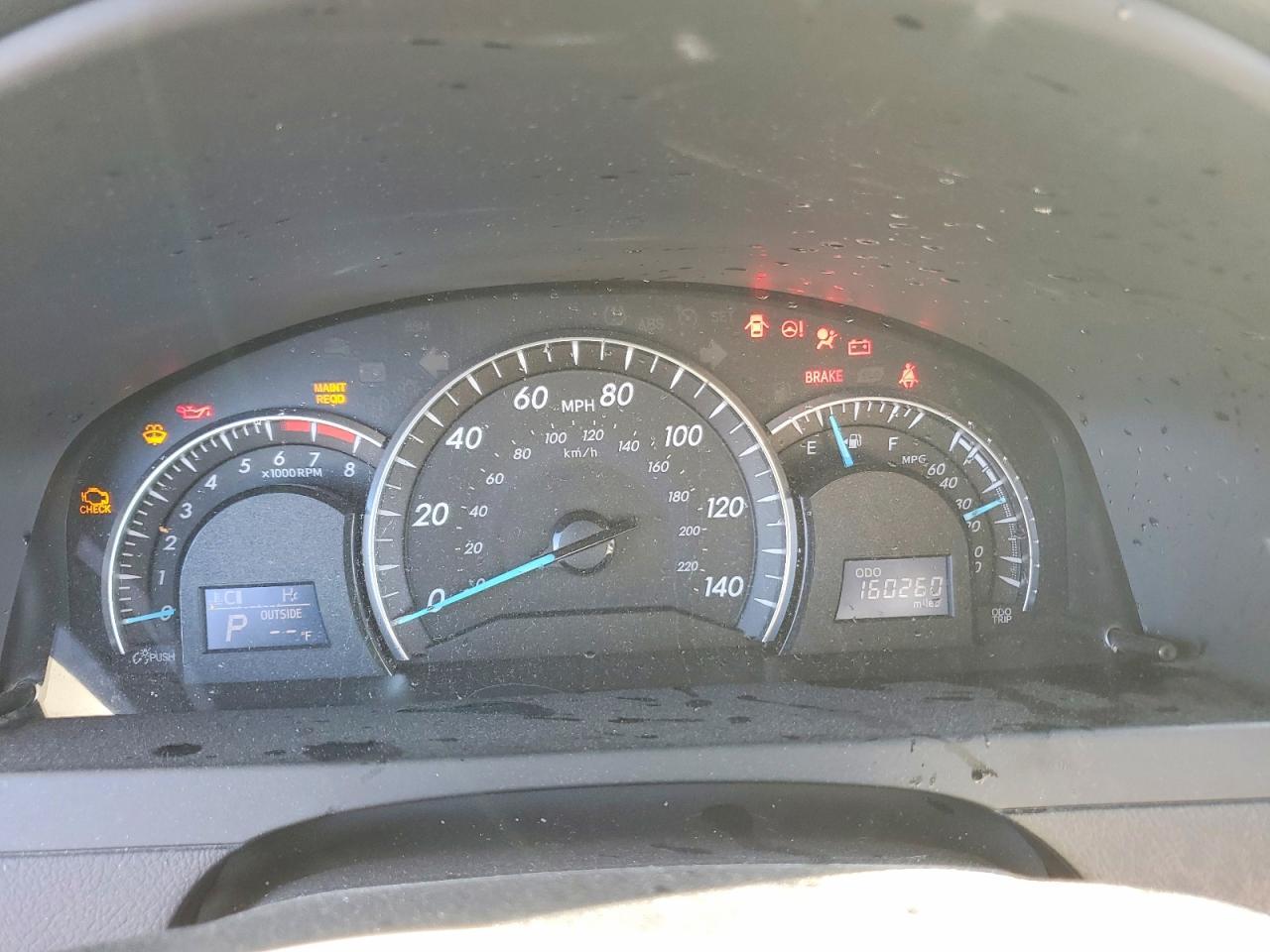 2012 TOYOTA CAMRY