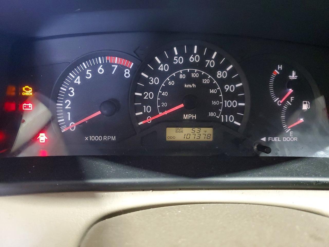 2003 TOYOTA COROLLA