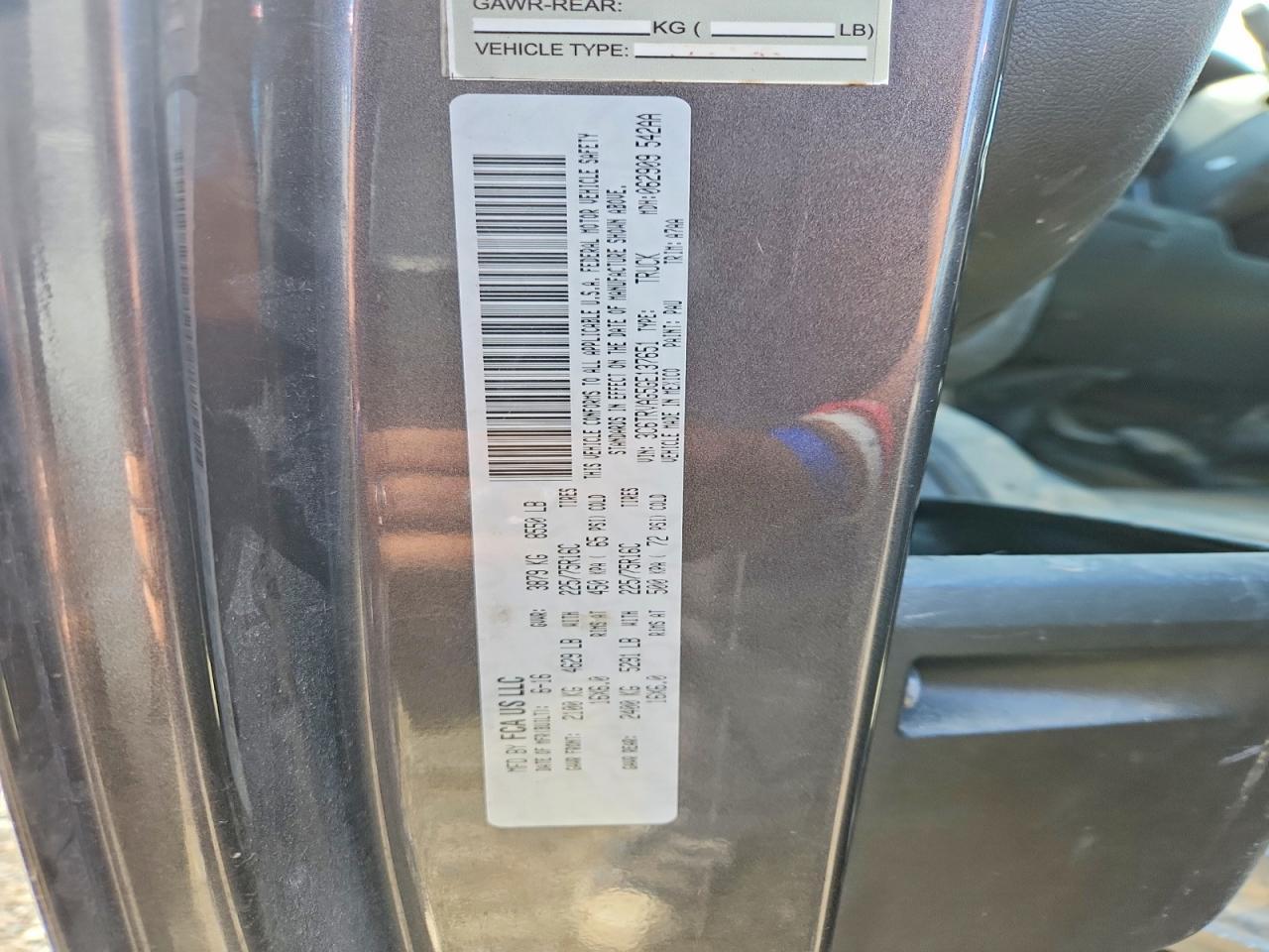 2016 RAM ProMaster 1500