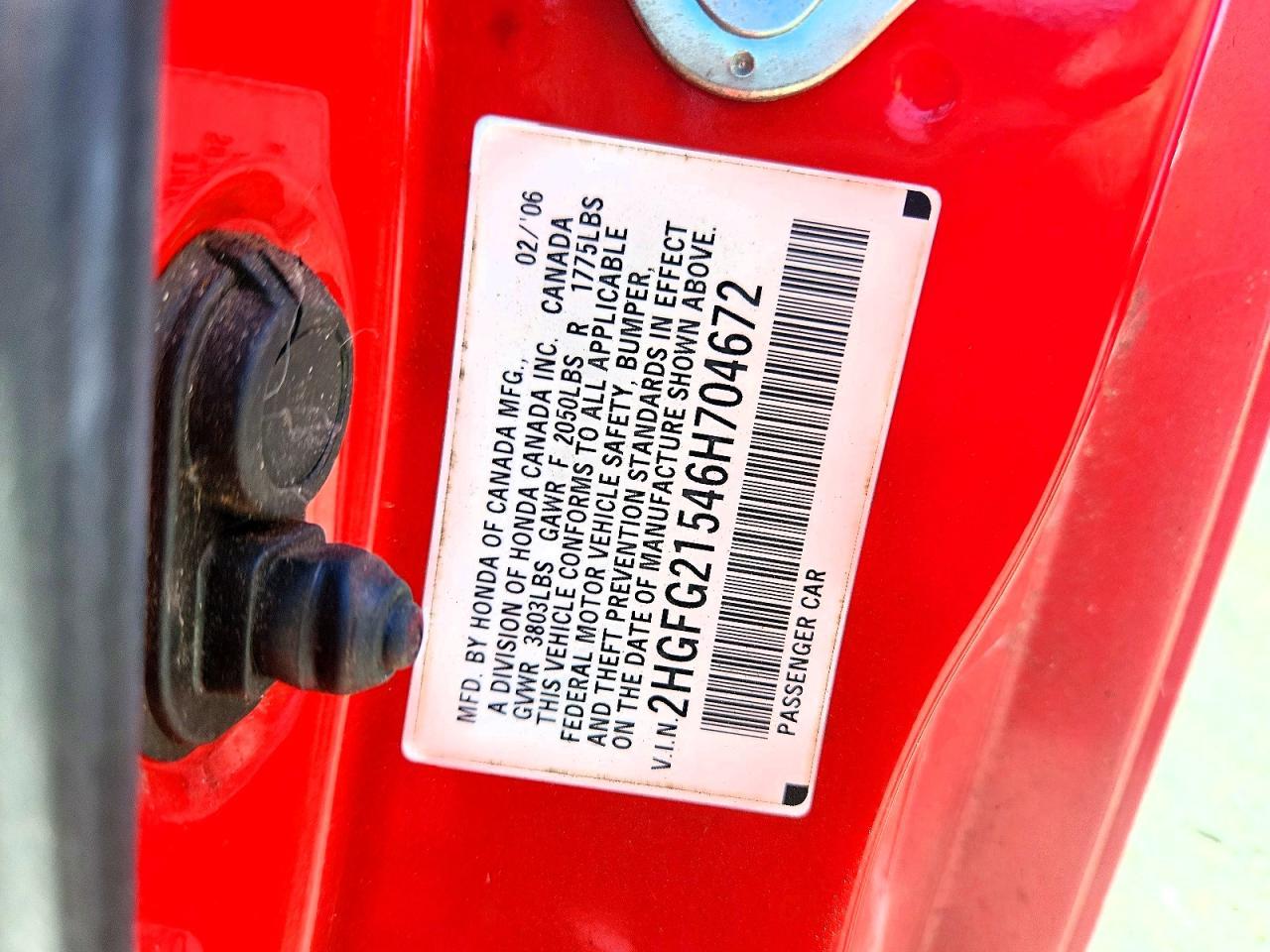 2006 HONDA CIVIC