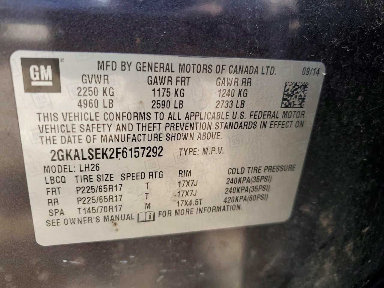 2015 GMC Terrain