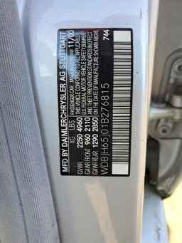 2001 MERCEDES-BENZ E-Class