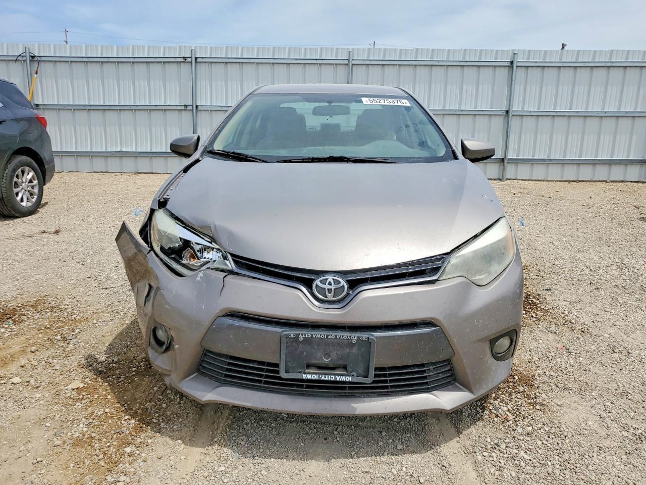 2015 TOYOTA COROLLA
