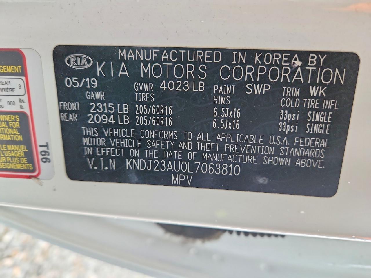 2020 KIA SOUL