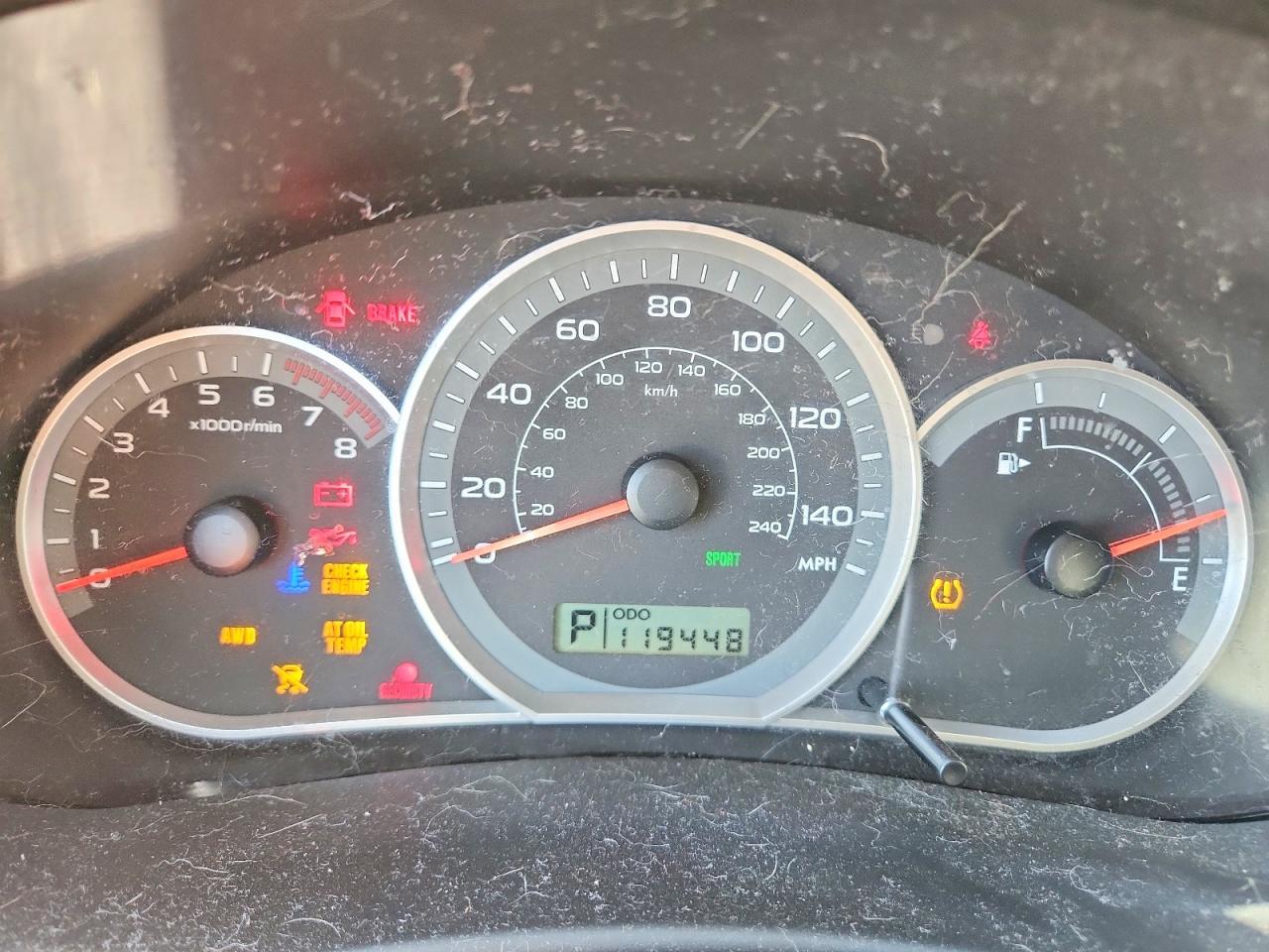 2009 SUBARU IMPREZA
