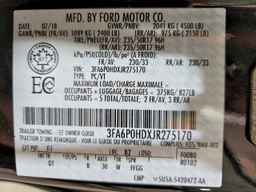 2018 FORD FUSION