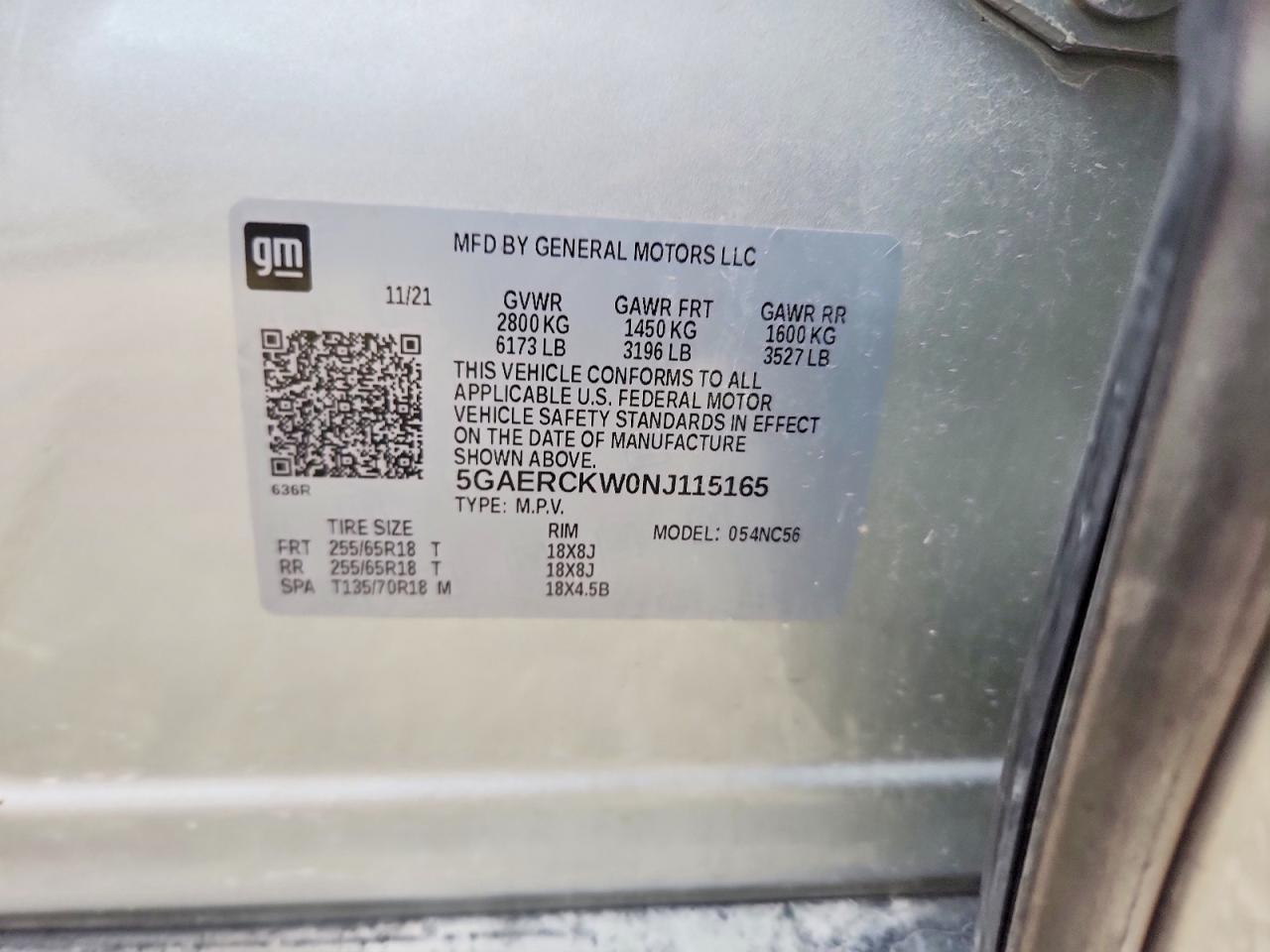 2022 BUICK ENCLAVE