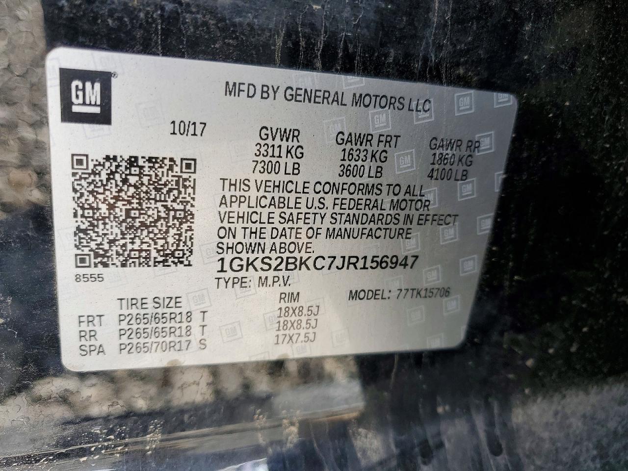 2018 GMC Yukon