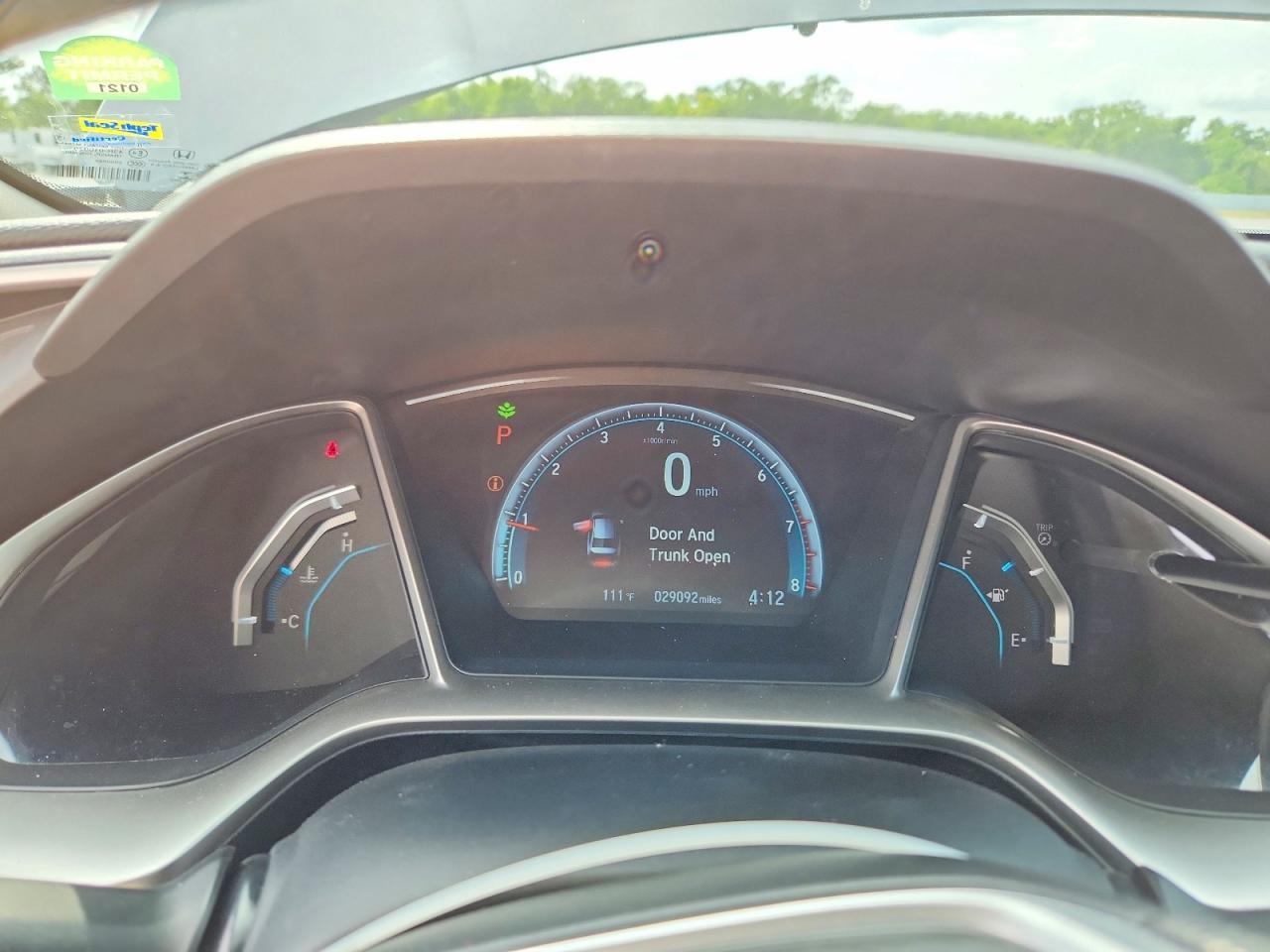 2016 HONDA CIVIC