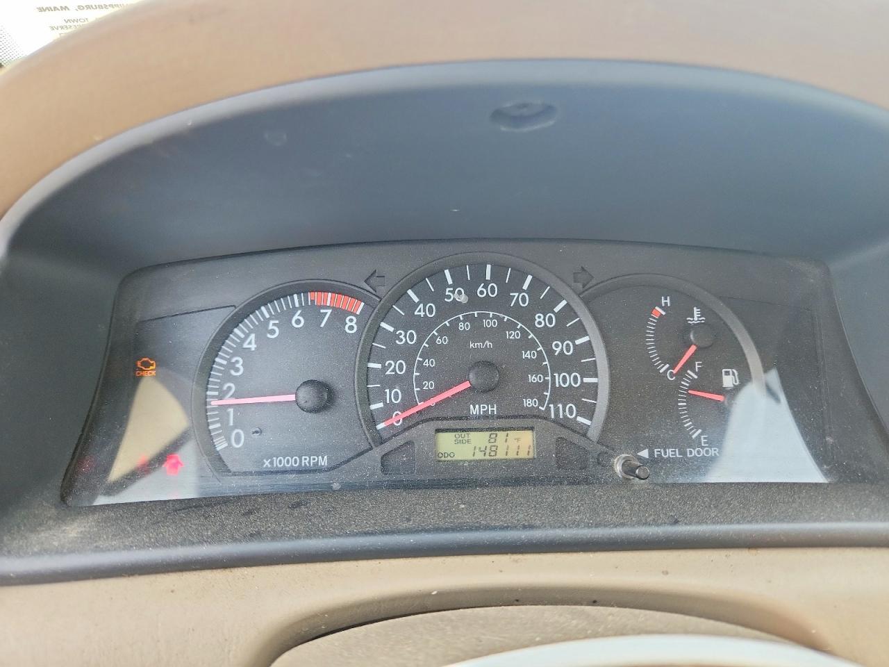 2003 TOYOTA COROLLA