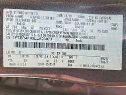 2020 FORD RANGER